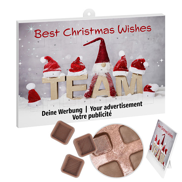 reinpapier® Classic-Adventskalender STANDARDMOTIV, -