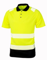 Fluorescent Yellow, Black